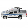 Машина Mitsubishi L200 Pickup Полиция 13 см серебро металл инерция Технопарк L200-12POL-ARMSR