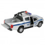 Машина Mitsubishi L200 Pickup Полиция 13 см серебро металл инерция Технопарк L200-12POL-ARMSR