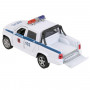 Машина Uaz Pickup Полиция 12 см белая металл инерция Технопарк PICKUP-P-WH