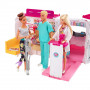 Игровой набор Кем быть? Клиника 2 (куклы + машина скорой помощи) Barbie GMG35