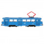 Модель Трамвай 18 см синий металл инерция (свет, звук) Технопарк CT12-463-2-BL-WB
