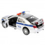 Машина Toyota Camry Полиция 12 см серебро металл инерция (свет, звук) Технопарк CAMRY-P-SL