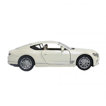 Модель машинки Bentley Continental GT металлическая, цвет белый