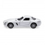 Машина Mersedes-Benz SLS AMG белая металл инерция Kinsmart КТ5349W