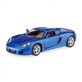 Машина Porsche Carrera GT синяя металл инерция Kinsmart КТ5081W