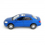 Машина Toyota Corolla синяя металл инерция Kinsmart КТ5099W