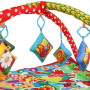 Игровой коврик-ростомер Русские сказки с мягкими игрушками-пищалками на подвеске Умка