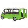 Машина ГАЗель Next CityLine 14 см зеленая металл инерция Технопарк NEXTCITI-15-GN