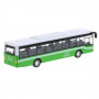 Машина Автобус 14,5 см зеленый металл инерция Технопарк 1538052-R