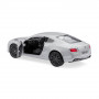 Машина Bentley Continental GT Speed 2012 серебро металл инерция Kinsmart КТ5369W