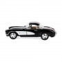 Машина 1957 Chevrolet Corvette черная ретро металл инерция Kinsmart КТ5316W