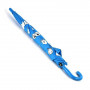 Зонт-трость Монстрики голубой полуавтомат (ткань) 69990-2