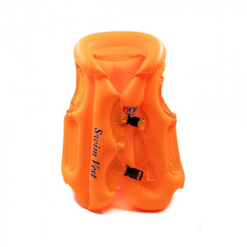 Жилет надувной оранжевый (от 1,5-5 лет) Swim Ring 91221