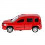 Машина Skoda Yeti красный, 12 см, металл, инерция, Технопарк