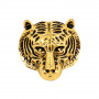 Брошь Тигр mini золотистая Malina С-2625-1