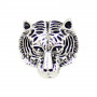 Брошь Голова тигра mini (серебро) Malina С-2625-2