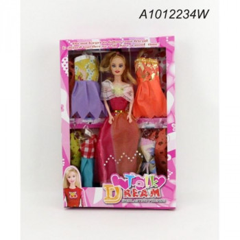 Кукла 29см с набором одежды в кор. в кор.96шт