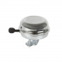 Звонок серебристый D=59 мм сильный звук защита от дождя (сталь) 5-420011