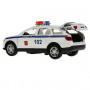 Машина Lada Vesta SW Cross Полиция 12 см белая металл инерция Технопарк VESTACROSS-12POL-WH