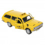 Машина ГАЗ-2402 Волга Такси 12 см желтая металл инерция (свет, звук) Технопарк 2402-12SLTAX-YE