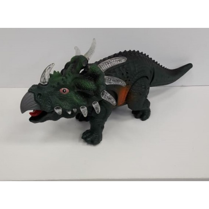 Игрушка Динозавр на батарейках свет, звук, движение 3302