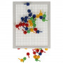 Мозаика Мой маленький пони пластик (80 фишек, 4 цвета, поле 195х155 мм) Умные игры 4680107915153