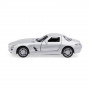 Машина Mersedes-Benz SLS AMG серебро металл инерция Kinsmart КТ5349W