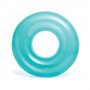 Круг надувной Bubble прозрачный голубой неон 76 см Intex 59260
